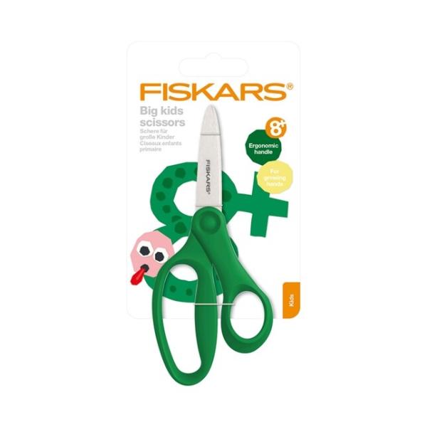 Fiskars Große Kinderschere 15 cm grün 8+